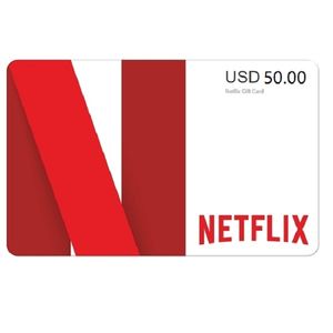 گیفت کارت 50 دلاری نتفلیکس مدل nfx50